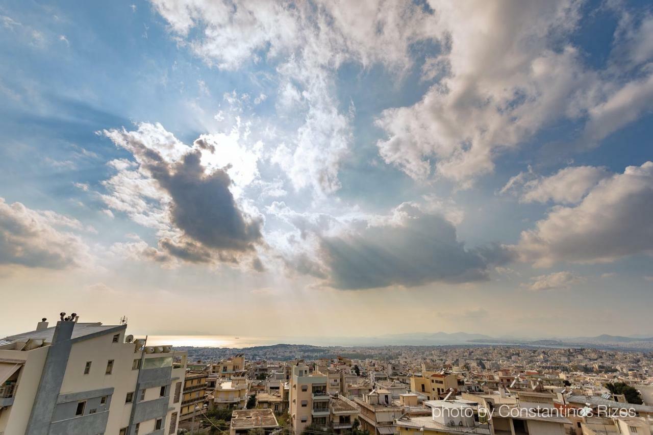 Penthouse With Sea View Apartment Athens Exterior photo